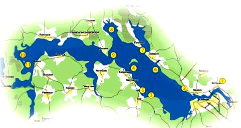 Как найти озеро Вселуг на карте для рыбалки